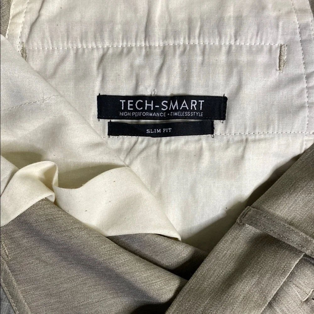 Nordstrom Beige Flat Front Shorts - Picture 6 of 12